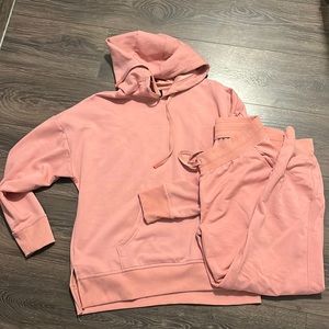 Athletic works sweat set. Large.